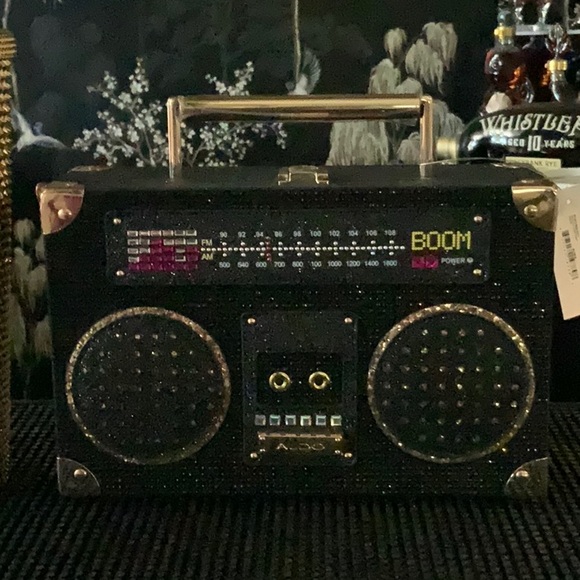 ALDO EMBELLISHED BOOMBOX Purse - Picture 10 of 14